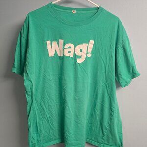 Wag! green T shirt XL. Good condition